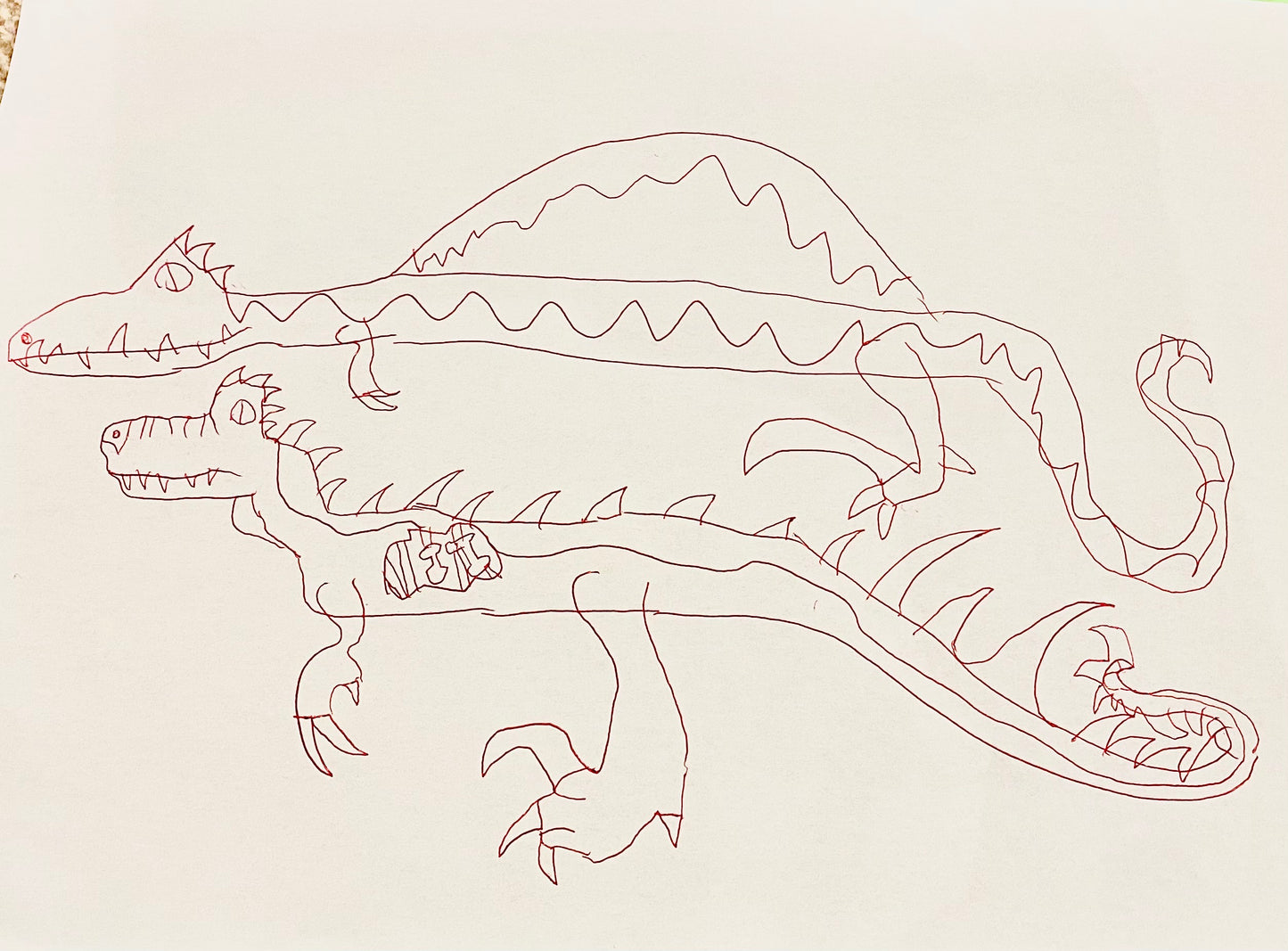 Original Dinosaur Designs 5: Terranoraptor and irriphenysis