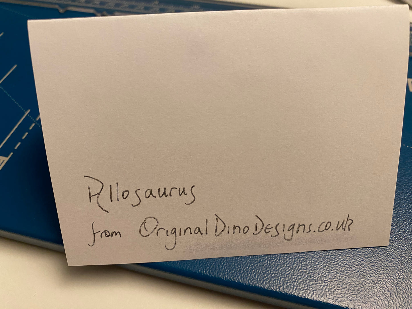 Allosaurus Christmas card (limited edition)