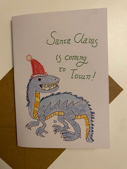 Baryonyx Santa "Santa Claws"