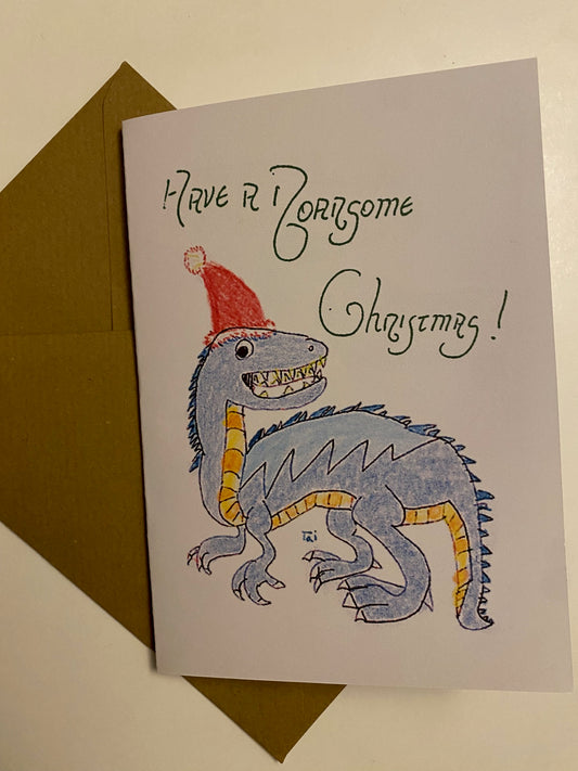 Baryonyx Santa "Roarsome Christmas"